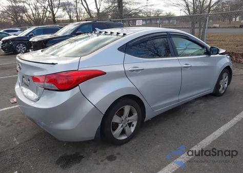 2012 Hyundai Elantra Gls (Ulsan Plant) из США, поврежденный, VIN KMHDH4AE2CU475640